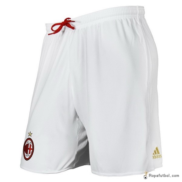 Pantalones AC Milan Replica Segunda Ropa 2016/17 Blanco